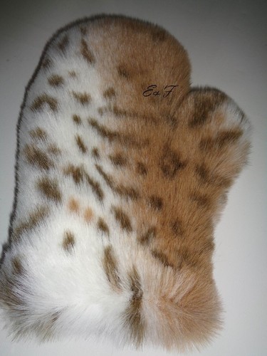 Luchs optik massage handschuh - optik,