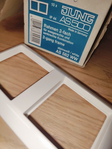 Steckdose abdeckrahmen 2 - 9x,
