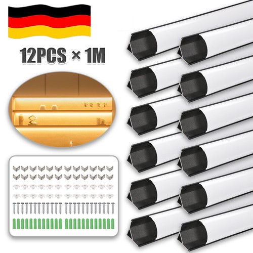 12x led profil aluminium - 12x,