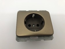 Busch Jaeger  alpha nea bronze Schuko Steckdoseneinsatz UP Steckdose - gebraucht