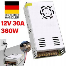 Einbaunetzteil Transformator Schalt Netzteil Adapter AC/DC 220V 12V 30A 360W