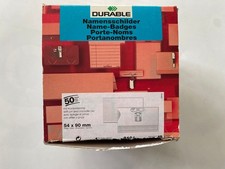 Durable 80x Namensschilder