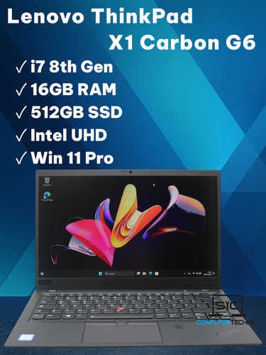 Lenovo thinkpad carbon gen6 - x1,