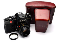 Leitz Leica R3 Eletronic Spiegelreflex, Summicron-R 2 / 50 mm Lens 3-CAM o01b