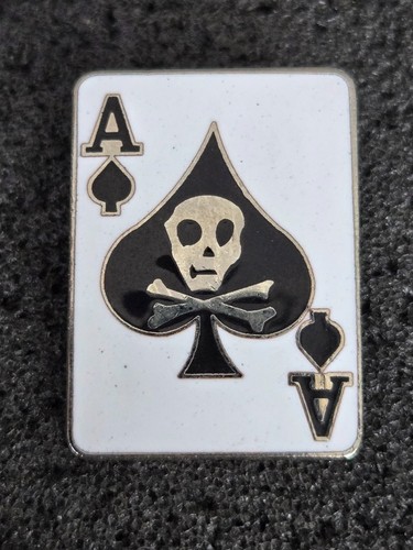 Spielkarte pik as mit - -,