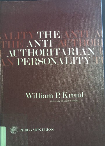 The anti authoritarian - the, anti-authoritarian