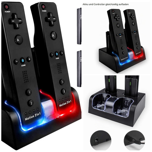 Wii ladestation controller 4 - controller,