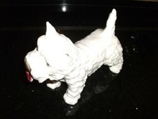 Großer Original Goebel Porzellan Westhighland Terrier 