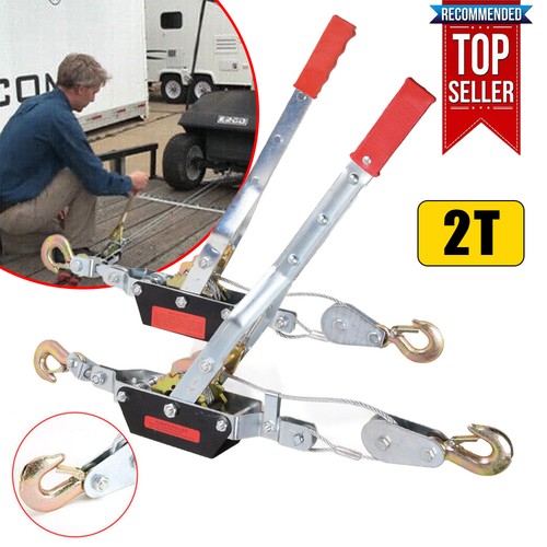 Seilzug mit ratsche 2000kg - mit, zug