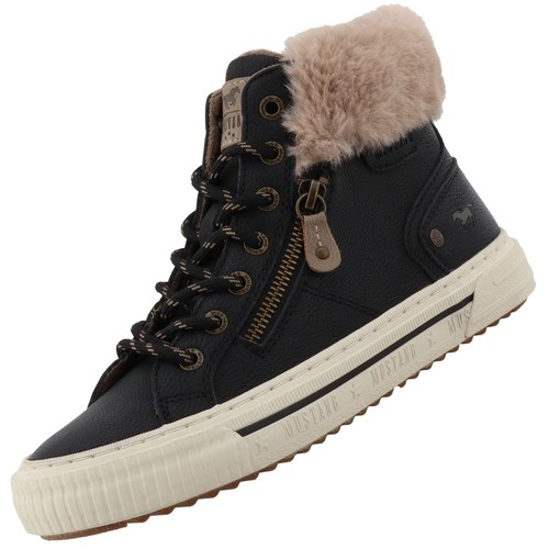 Mustang damen high top sneaker - high,