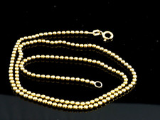 Drachenfels Design Kette D KK 53 AGG Kugelkette 925 Sterling Silber vergoldet