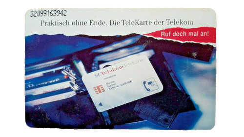 Telefonkarte telekom - telefonkarte, dm