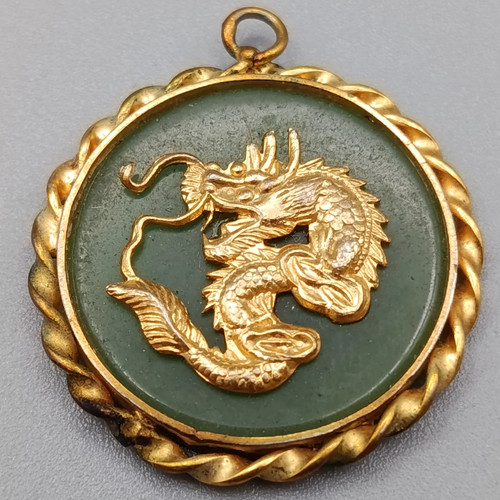 Klassischer jade drachen - klassischer,