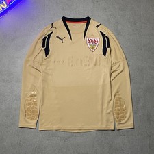 VfB Stuttgart Torwart Trikot 07/08 Puma S Longsleeve GK Gold EnBW Ghost Sponsor