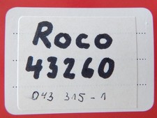 Roco 43260, Dampflok BR 043 der DB, EpIV