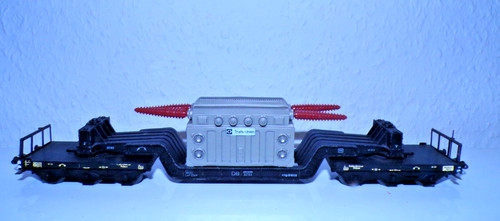 Märklin 4617 tiefladewagen - h0,