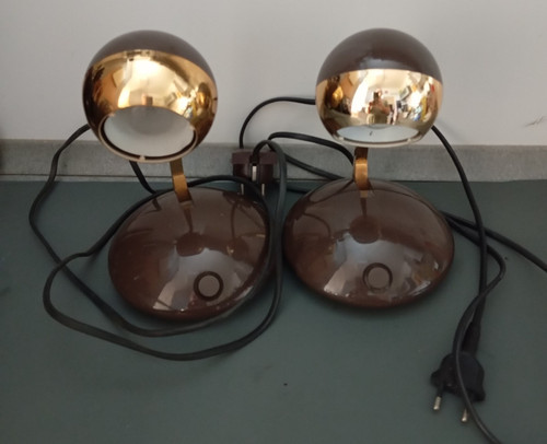 Tischlampen 60er 70er - 2,