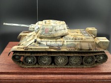 1/35 Panzer Tank T-34/76 Gebaut Pro Built Airbrush Weathering Master Club Tracks