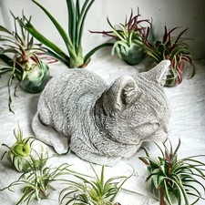Steinfigur katze mia - steinfigur,