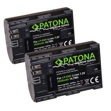 Patona premium e6n lpe6n - 2x,