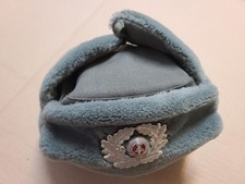 DDR NVA Wintermütze Pelzmütze Offizier Soldat Armee Größe 56