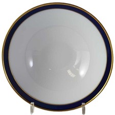 Schüssel Servierschüssel Goldrand Schumann Arzberg Form 1700 Echt Cobalt mit