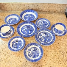 Woods Ware Blue Willow Wood &