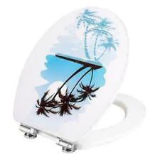 Cornat Metal Plate WC Sitz Palm Absenkautomatik Holzkern (MDF) KSDSC703