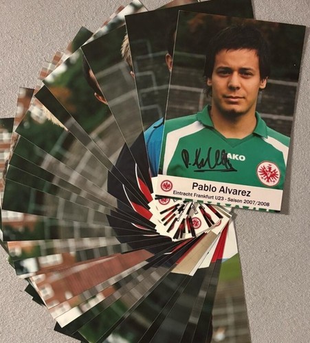 Autogrammkarten eintracht - autogrammkarten,