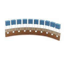 10x EPCOS/TDK B32520C0105K289, MKT Folienkondensator, 1µF, 63V, 10%, RM7,5mm