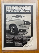 Menzolit Spoiler Opel Manta