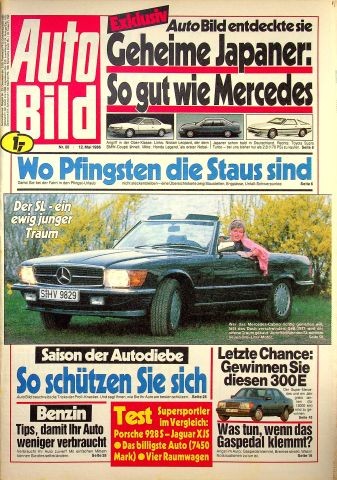 Auto bild 1986 - bild, honda
