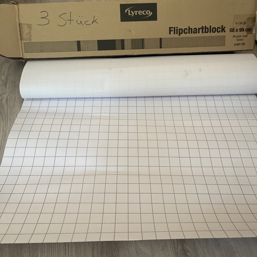 Stück flipchartblock 3 x - stück!!!,