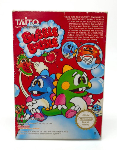 Bubble bobble nintendo nes fra - nes,
