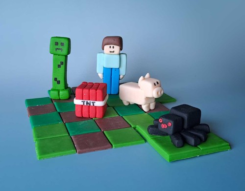 Figuren set aus - 5,