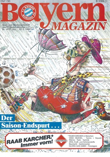 Programm 1985 bayern - programm, fc