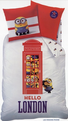 Bettwäsche minions hello - bettwäsche,