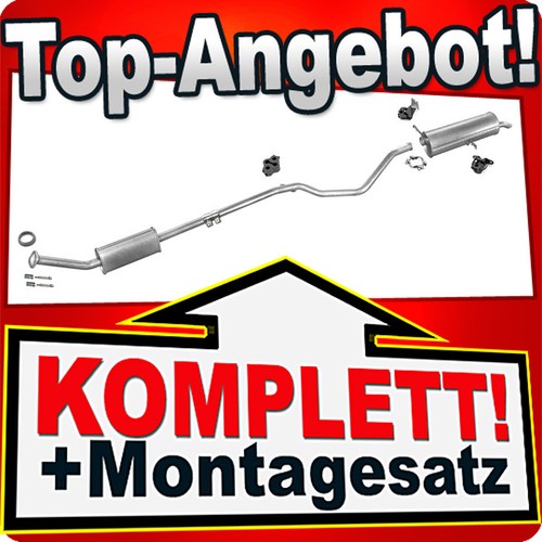 Auspuff für peugeot 307 - 307, sw