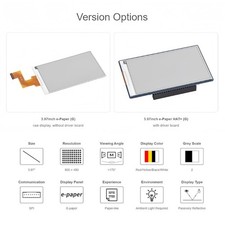4 Color 3.97in E paper Ink Display Board for Multiple Development Platforms