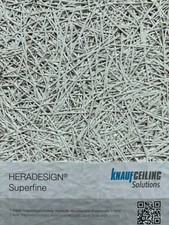 85 m² Knauf HERADESIGN Superfine 35 mm Akustikplatten/Schallschutz 1200x600mm