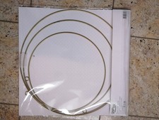 Ringe/Reifen gold 3er Set - So gut wie Neu - Hochzeit/Deko/Feier