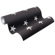HOMEFACTO:RI Stern Tapete Vlies Sterne Sterntapete Stern Vliestapete (2,24€/1qm)