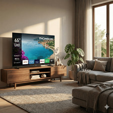 65 Zoll 4K UHD Smart TV Android Dolby Vision Atmos Triple Tuner Chromecast WiFi