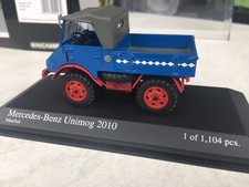 Minichamps  Mercedes Benz Unimog 2010 blau-rot , OVP , neuwertig  ,  1:43