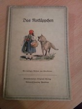 Das Rotkäppchen Brüder Grimm, mit farbigen Bildern von Kredel, 1941, Rütten &...