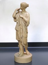 ANTIK c 19 Jh! STATUE Diana "ARTEMIS GABII" Gebrüder MICHELI BERLIN n PRAXITELES