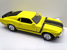 Ertl 1:18 Ford Mustang 1970 Boss #4073 ,Modell in gelb schwarz