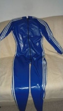 100% Latex Rubber Gummi Blau