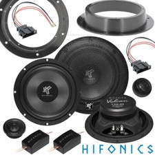 Hifonics Tür-Lautsprecher 2-Wege für VW Caddy Golf 5 Tiguan Touran Sharan II T5
