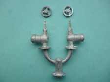 Modellbootbeschlag weißmetall